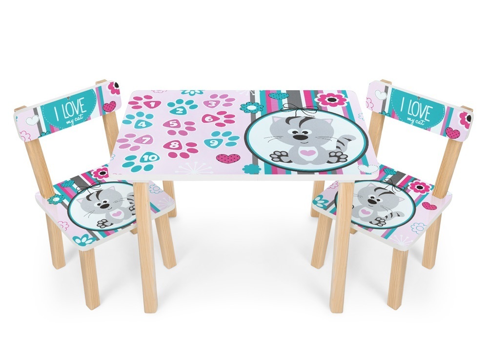 Столик с 2-мя стульчиками Bambi I love my cat 501-122 Grey / Blue / Pink (501-122)
Столик с 2-мя стульчиками Bambi I love my cat 501-122 Grey / Blue / Pink (501-122)