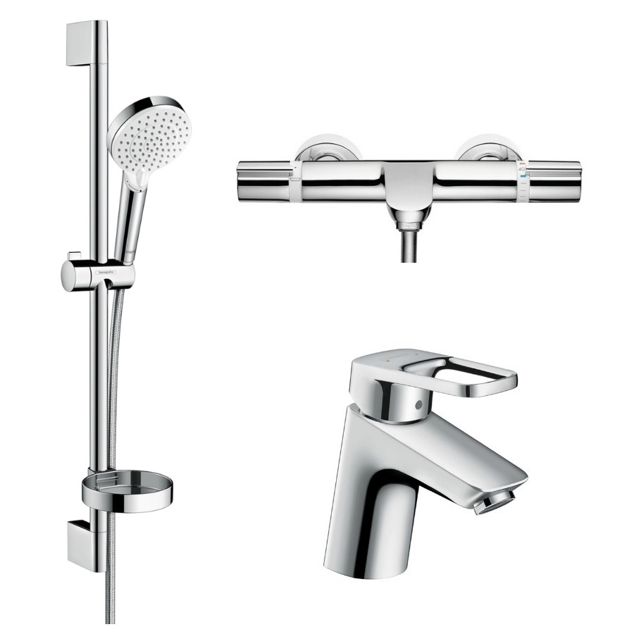 Душевой гарнитур Hansgrohe Logis Loop 1132019 с термостатом 71150000+15348000+26553400
Душевой гарнитур Hansgrohe Logis Loop 1132019 с термостатом 71150000+15348000+26553400