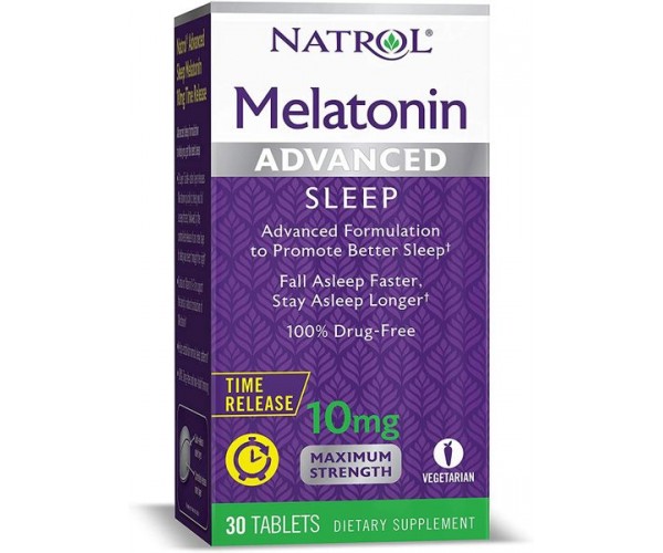 Мелатонін Melatonin Advanced Sleep Time Release Natrol 10 мг 30 таблеток (NTRL077)
Мелатонін Melatonin Advanced Sleep Time Release Natrol 10 мг 30 таблеток (NTRL077)