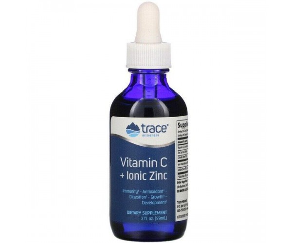 Вітамін С + Цинк Vitamin C + Ionic Zinc Trace Minerals 250 мг / 40 мг 59 мл (TM034)
Вітамін С + Цинк Vitamin C + Ionic Zinc Trace Minerals 250 мг / 40 мг 59 мл (TM034)