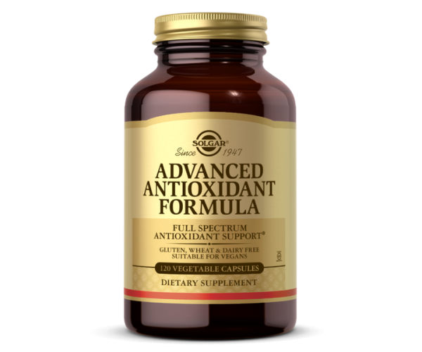 Антиоксидантний комплекс Advanced Antioxidant Formula Solgar 120 капсул (SOL016)
Антиоксидантний комплекс Advanced Antioxidant Formula Solgar 120 капсул (SOL016)