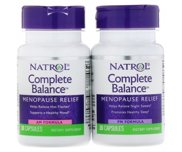 Менопауза повний комплекс Complete Balance Menopause Relief Natrol 2 банки з 30 капсул (NTRL065)
Менопауза повний комплекс Complete Balance Menopause Relief Natrol 2 банки з 30 капсул (NTRL065)