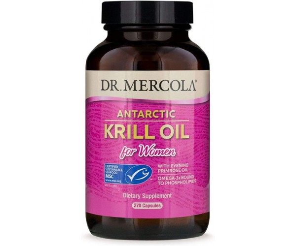Масло кріля арктичного для жінок Antarctic Krill Oil for Women Dr. Mercola 270 капсул (DM041)
Масло кріля арктичного для жінок Antarctic Krill Oil for Women Dr. Mercola 270 капсул (DM041)