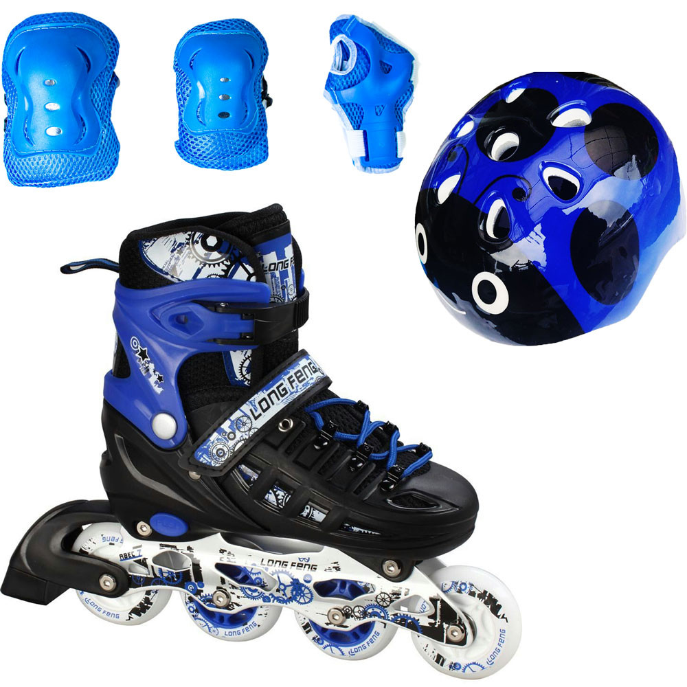 Ролики детские раздвижные Набор Scale Sports Combo BUGs - USA (защита + шлем) 29-33, Синий (2T3040E)
Ролики детские раздвижные Набор Scale Sports Combo BUGs - USA (защита + шлем) 29-33, Синий (2T3040E)