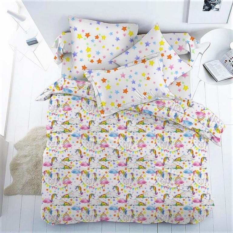 Детское постельное белье в кроватку Единороги со звездами CottonTwill 100х150 см Поплин (ДПР022-1)
Детское постельное белье в кроватку Единороги со звездами CottonTwill 100х150 см Поплин (ДПР022-1)