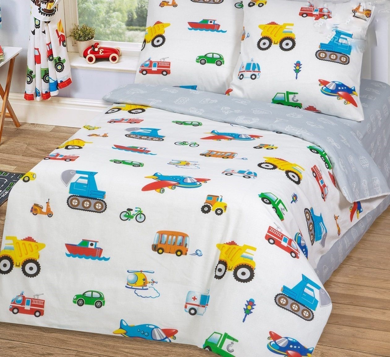 Детское постельное белье Моторчики, машинки и вертолеты CottonTwill 100х150 см Бязь (ДРБ032-1)
Детское постельное белье Моторчики, машинки и вертолеты CottonTwill 100х150 см Бязь (ДРБ032-1)