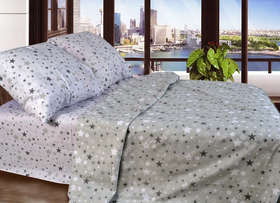 Комплект постельного белья из фланели "Звездочки на сером" CottonTwill 1,5-спальный 150х220 см (FL002-3)
Комплект постельного белья из фланели "Звездочки на сером" CottonTwill 1,5-спальный 150х220 см (FL002-3)