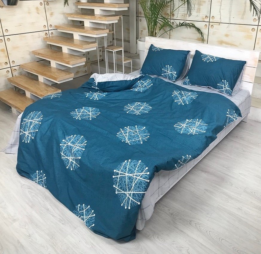 Комплект постельного белья "Морган" шары на бирюзовом CottonTwill 1.5-спальный 150х220 см Сатин Premium (SP062-3)
Комплект постельного белья "Морган" шары на бирюзовом CottonTwill 1.5-спальный 150х220 см Сатин Premium (SP062-3)