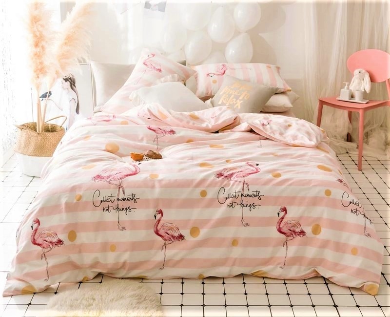 Комплект постельного белья "Розовый Фламинго" CottonTwill 1-спальный 150х220 см Турецкий Ранфорс (ДР060-2)
Комплект постельного белья "Розовый Фламинго" CottonTwill 1-спальный 150х220 см Турецкий Ранфорс (ДР060-2)