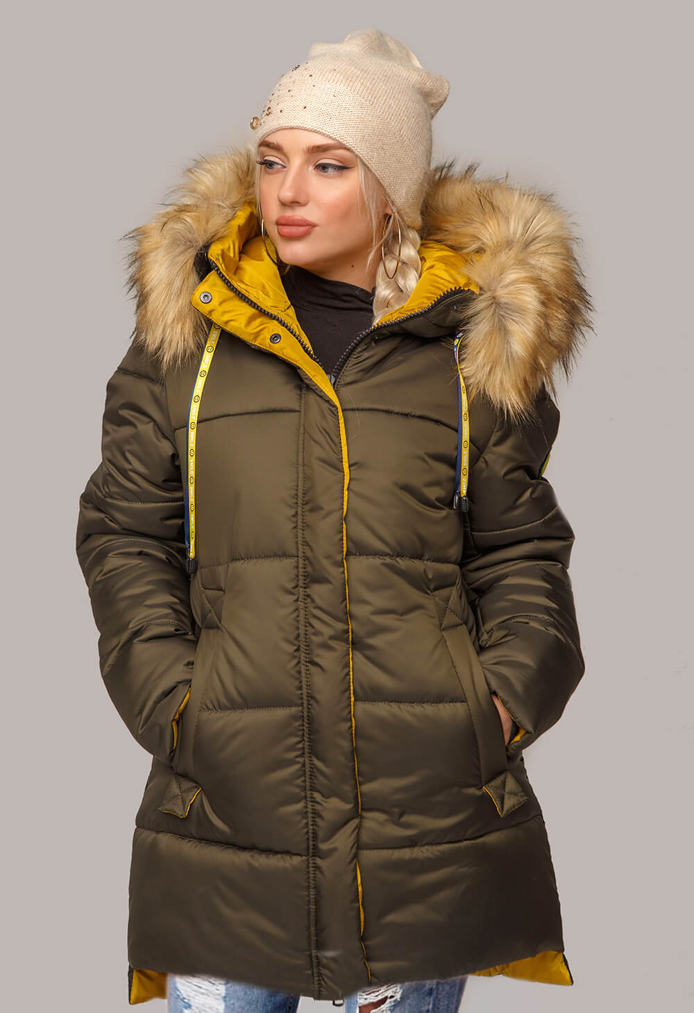 Зимняя куртка Miorichi Лиза Хаки с бежевым (01097-green48, Зимняя куртка Miorichi Лиза 48 Хаки с бежевым (01097-green48)
Зимняя куртка Miorichi Лиза Хаки с бежевым (01097-green48, Зимняя куртка Miorichi Лиза 48 Хаки с бежевым (01097-green48)