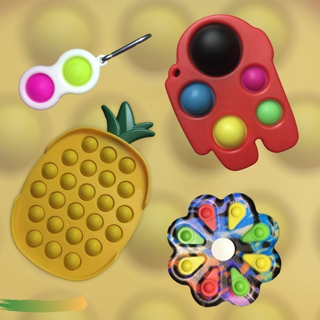 Игрушки Антистресс Бубл Bubble toy Ананас + Simple Dimple Амонг Ас + Спинер Цветок+ брелок
Игрушки Антистресс Бубл Bubble toy Ананас + Simple Dimple Амонг Ас + Спинер Цветок+ брелок
