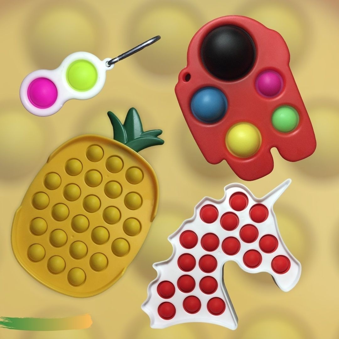 Набор Игрушки Антистресс Бабл Dubble toy Ананас + Simple Dimple Амонг Ас + брелок + Бубл Bubble toy Единорог
Набор Игрушки Антистресс Бабл Dubble toy Ананас + Simple Dimple Амонг Ас + брелок + Бубл Bubble toy Единорог