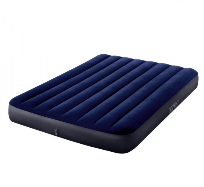 Надувной матрас Intex Classic Lid 2х или полтора местный синий 137 x 191 x 25 см + 2 подушки + ручной насос
Надувной матрас Intex Classic Lid 2х или полтора местный синий 137 x 191 x 25 см + 2 подушки + ручной насос