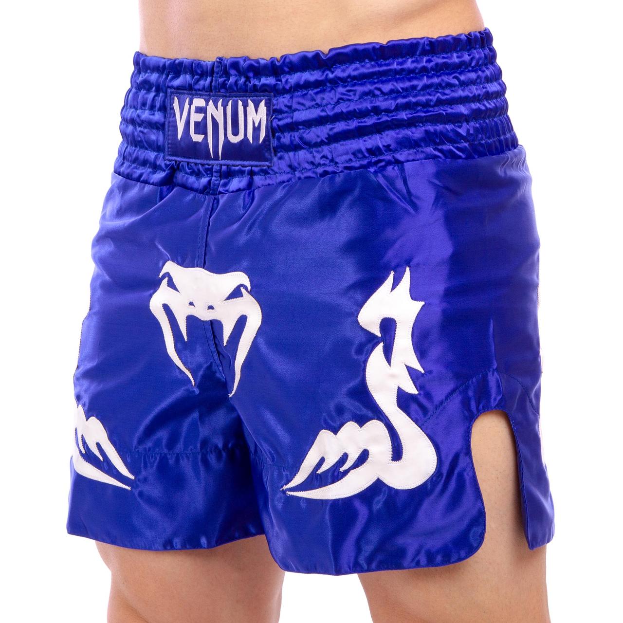 Шорты для тайского бокса и кикбоксинга Venum Inferno Heroe 5807 размер L (48-50) Blue-White
Шорты для тайского бокса и кикбоксинга Venum Inferno Heroe 5807 размер L (48-50) Blue-White