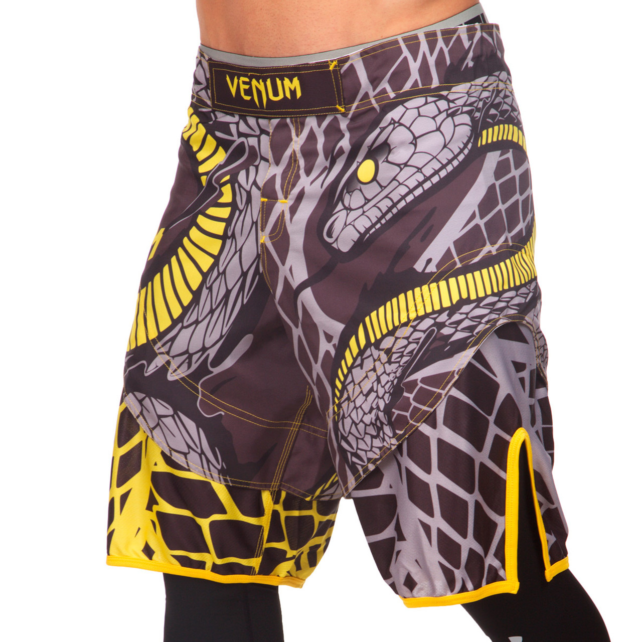 Шорты для смешанных единоборств Venum Snaker Heroe 5771 размер M (46-48) Black-Grey-Yellow
Шорты для смешанных единоборств Venum Snaker Heroe 5771 размер M (46-48) Black-Grey-Yellow
