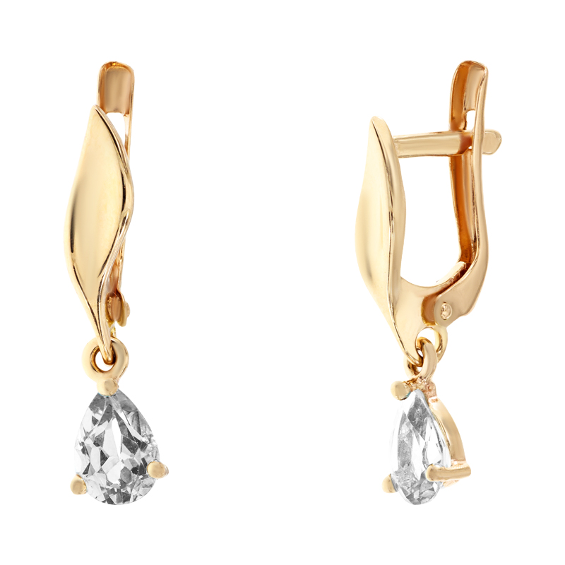 Серьги-подвески Diamant с1786 
Серьги-подвески Diamant с1786