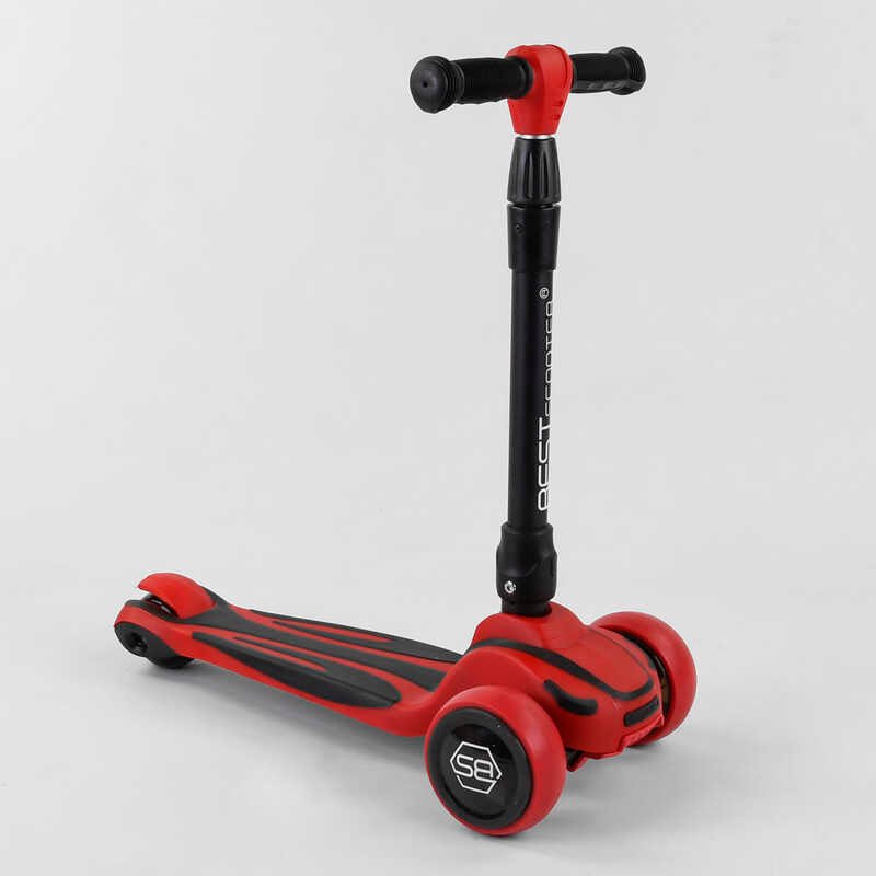 Самокат трехколесный S-5896 Best Scooter, красный, maxi, складной алюминиевый руль, 3 колеса PU со подсветкаом, d=12 см
Самокат трехколесный S-5896 Best Scooter, красный, maxi, складной алюминиевый руль, 3 колеса PU со подсветкаом, d=12 см