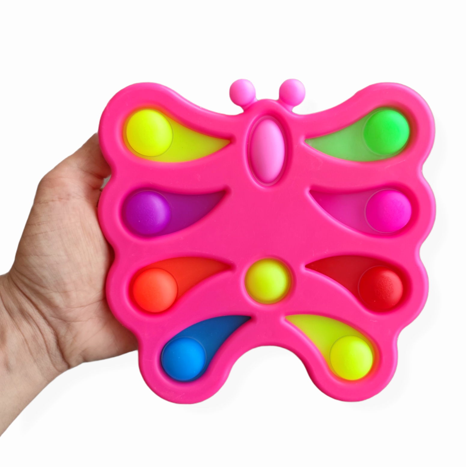 Сенсорная игрушка Большая Бабочка 16 см Simple Dimple поп ит антистресс симпл димпл pop it 142.12.41
Сенсорная игрушка Большая Бабочка 16 см Simple Dimple поп ит антистресс симпл димпл pop it 142.12.41