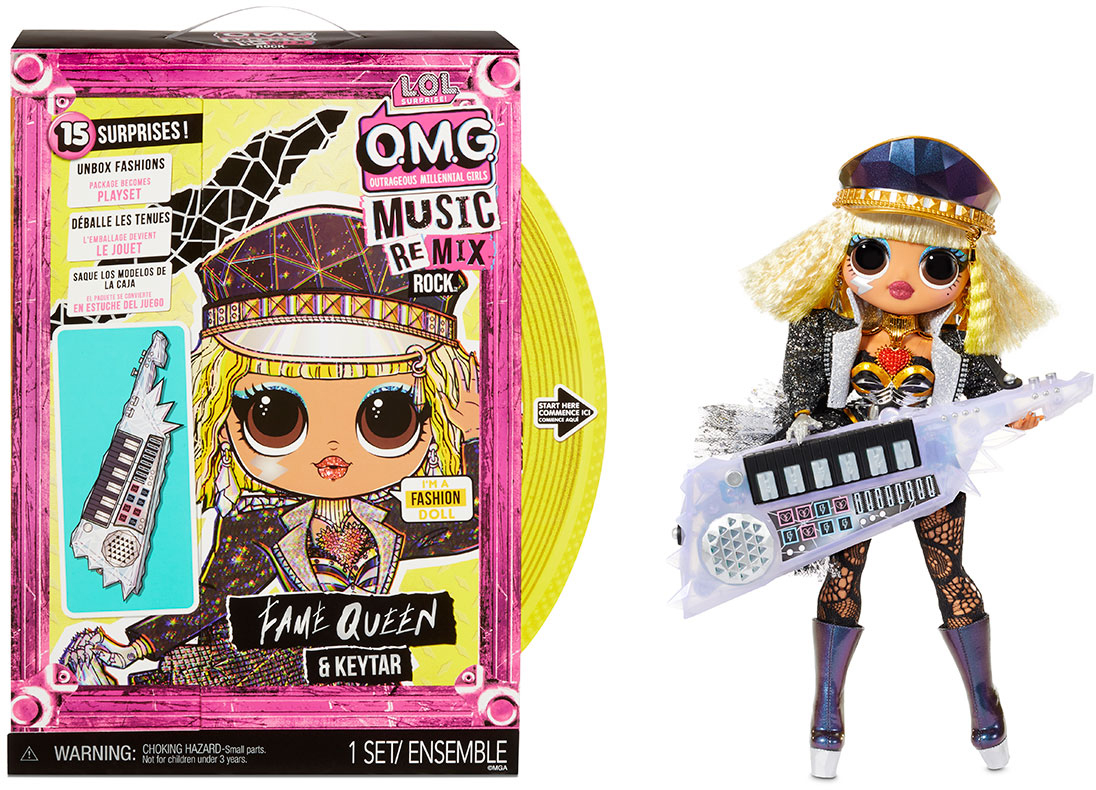 Игровой набор с куклой L.O.L. Surprise O.M.G. Remix Rock - Королева сцены (577607)
Игровой набор с куклой L.O.L. Surprise O.M.G. Remix Rock - Королева сцены (577607)