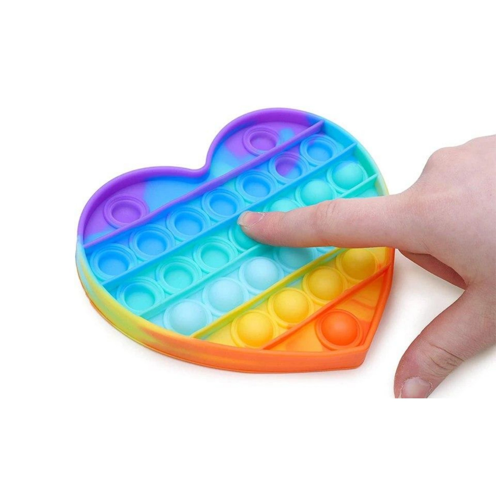 Силиконовый анти стресс игрушка Pop It Fidget Rainbow антистресс пупырка Поп Ит Сердце Радуга (2759)
Силиконовый анти стресс игрушка Pop It Fidget Rainbow антистресс пупырка Поп Ит Сердце Радуга (2759)