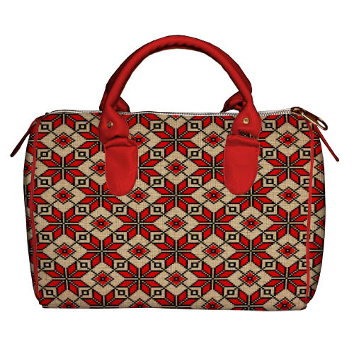 Сумка бочонок Barrel Presentville Орнамент красный с красными ручками 28x18x17 см
Сумка бочонок Barrel Presentville Орнамент красный с красными ручками 28x18x17 см
