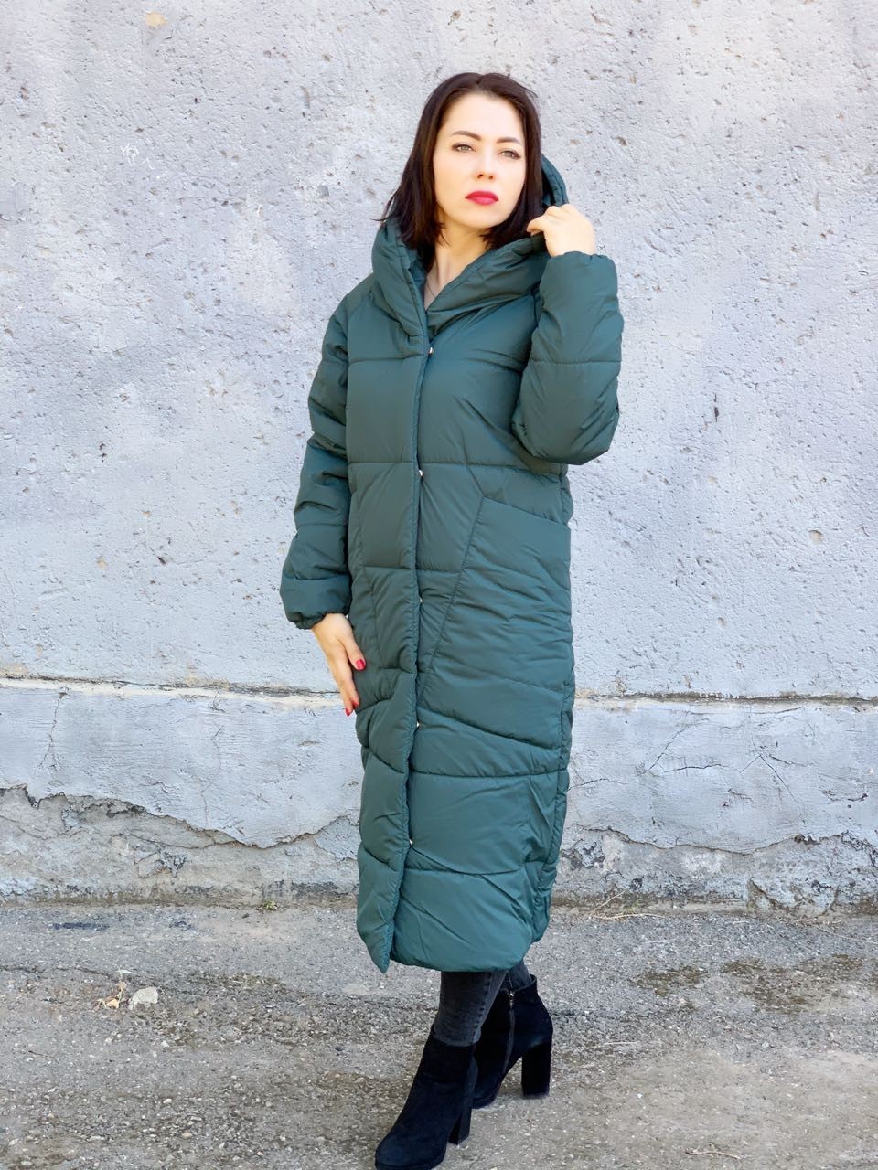 Куртка кокон зима MaLika темно-зеленого цвета, Куртка кокон зима MaLika темно-зеленого цвета 42-44
Куртка кокон зима MaLika темно-зеленого цвета, Куртка кокон зима MaLika темно-зеленого цвета 42-44