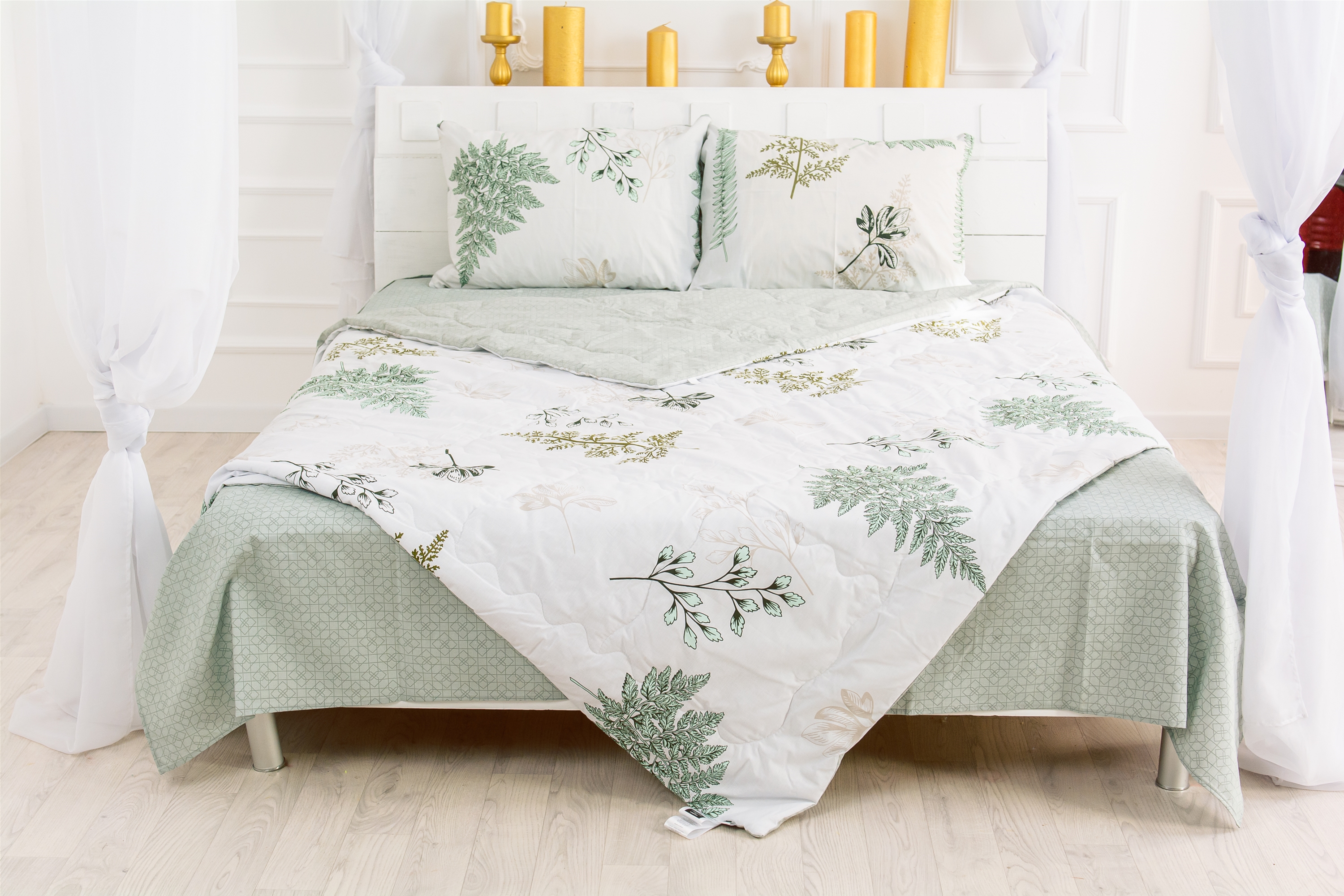 Летний постельный комплект MirSon №2610 Silk Kapok 17-0006 Donata Одеяло + 2 подушки 40x60 + 2 наволочки + простынь
Летний постельный комплект MirSon №2610 Silk Kapok 17-0006 Donata Одеяло + 2 подушки 40x60 + 2 наволочки + простынь