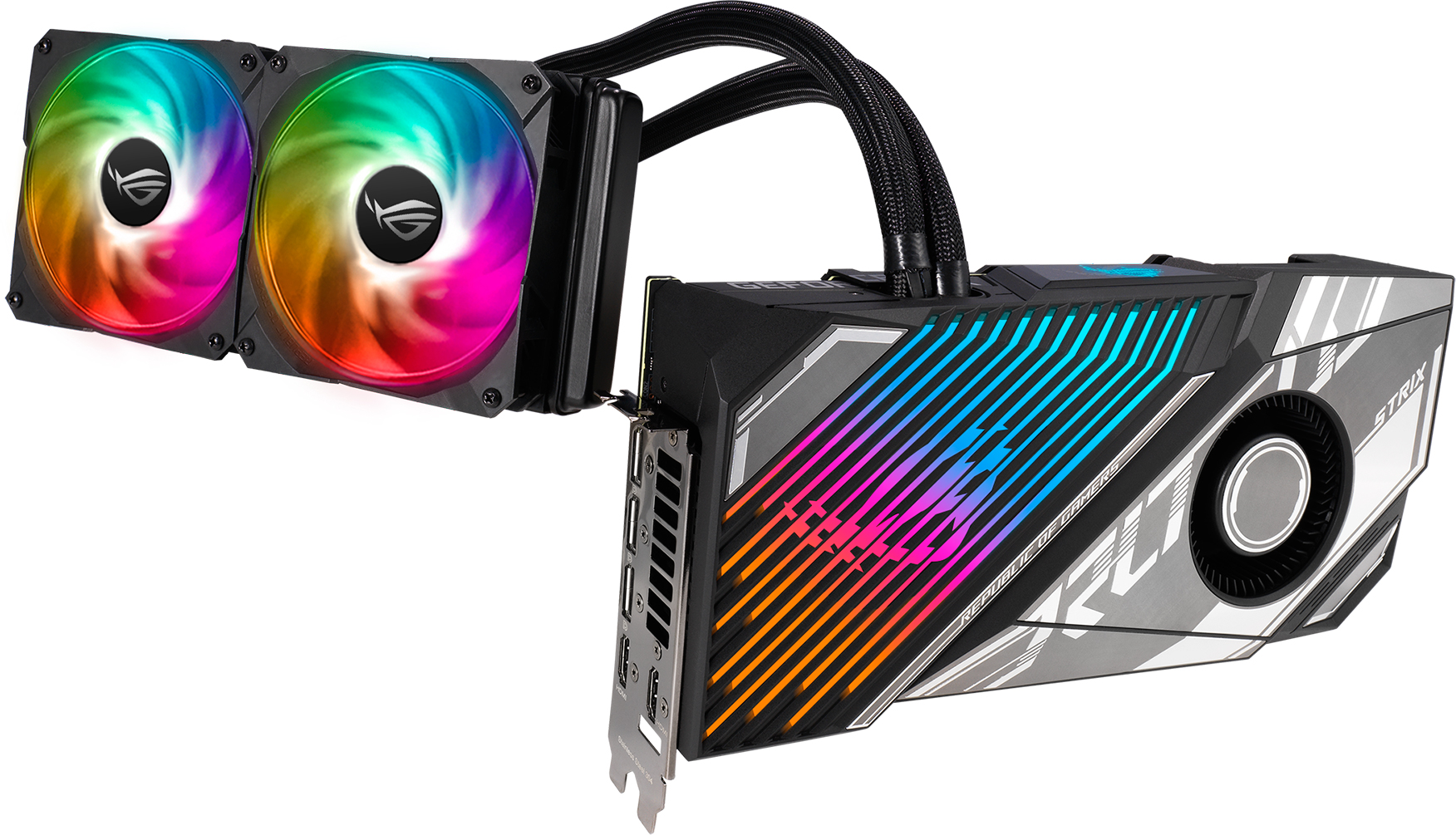 Asus PCI-Ex GeForce RTX 3080 Ti ROG Strix LC 12GB GDDR6X (384bit) (1665/19000) (2 x HDMI, 3 x DisplayPort) (ROG-STRIX-LC-RTX3080TI-12G-GAMING)
Asus PCI-Ex GeForce RTX 3080 Ti ROG Strix LC 12GB GDDR6X (384bit) (1665/19000) (2 x HDMI, 3 x DisplayPort) (ROG-STRIX-LC-RTX3080TI-12G-GAMING)