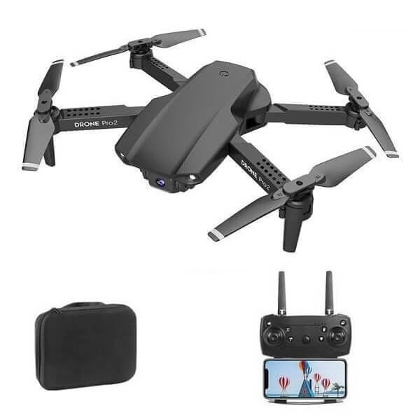 Квадрокоптер RC E99 Pro 2 Black – дрон с 4K и HD камерами, FPV, оптическое позиционирование, до 20 мин. + кейс (k366)
Квадрокоптер RC E99 Pro 2 Black – дрон с 4K и HD камерами, FPV, оптическое позиционирование, до 20 мин. + кейс (k366)