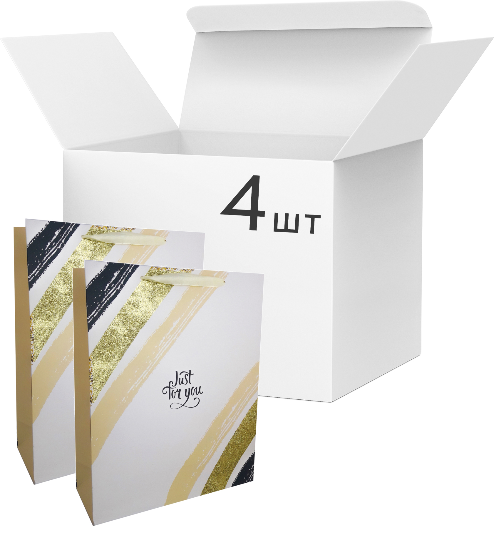 Набор пакетов подарочных Angel Gifts 310х400х120 мм Кремовый 4 шт (Я46097_AG91412_4)
Набор пакетов подарочных Angel Gifts 310х400х120 мм Кремовый 4 шт (Я46097_AG91412_4)