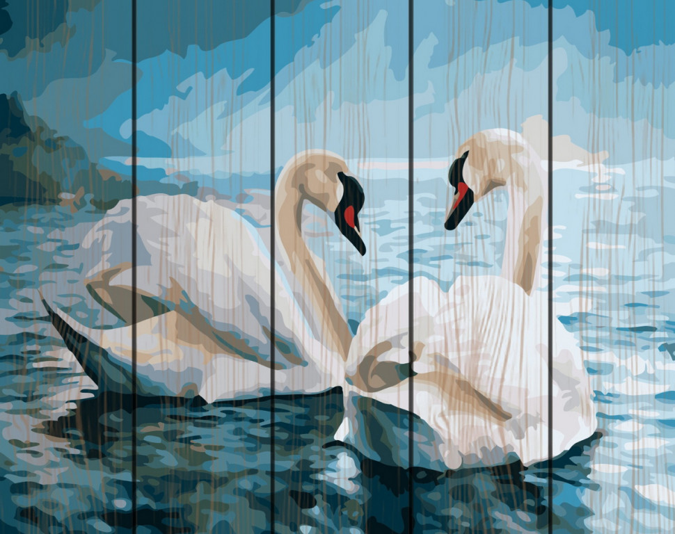Картина по номерам на дереве. Rainbow Art "Лебединая верность" GXT7648-RA 412984
Картина по номерам на дереве. Rainbow Art "Лебединая верность" GXT7648-RA 412984