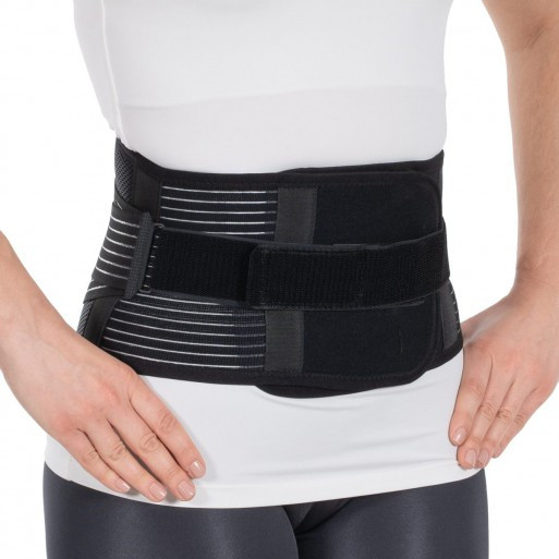 Корсет пояснично крестцовый с ребрами жесткости Премиум 26 см черный Ersamed SL-271 
Корсет пояснично крестцовый с ребрами жесткости Премиум 26 см черный Ersamed SL-271