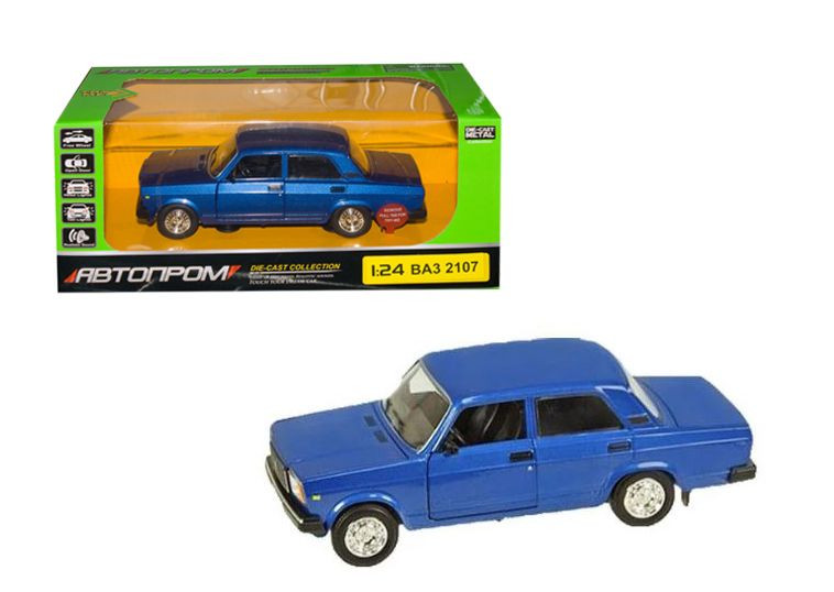 Коллекционная игрушечная машина 1:24 АвтоПром ВАЗ 2104 инерционная (Голубой) (2107(Blue))
Коллекционная игрушечная машина 1:24 АвтоПром ВАЗ 2104 инерционная (Голубой) (2107(Blue))