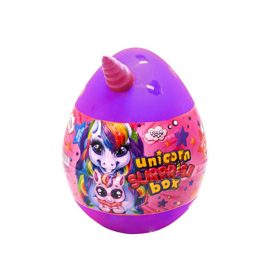 Набор для творчества в яйце "Unicorn Surprise Box" Danko Toys для девочки (Фиолетовый) (USB-01-01U(V))
Набор для творчества в яйце "Unicorn Surprise Box" Danko Toys для девочки (Фиолетовый) (USB-01-01U(V))