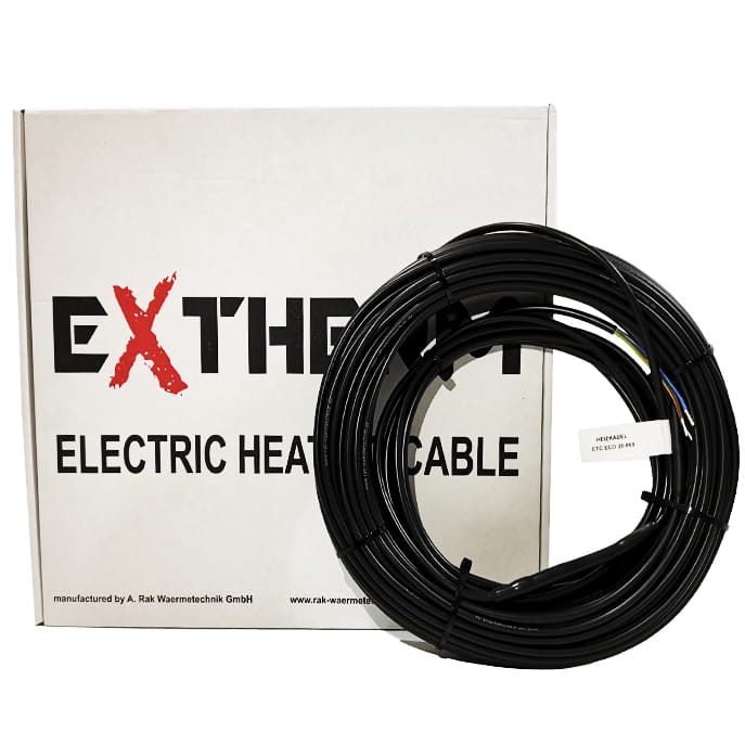 Нагревательный кабель для теплого пола Extherm ETC - ECO - 20 / 25 м / 2.5 - 3.8 м² / 500 Вт
Нагревательный кабель для теплого пола Extherm ETC - ECO - 20 / 25 м / 2.5 - 3.8 м² / 500 Вт