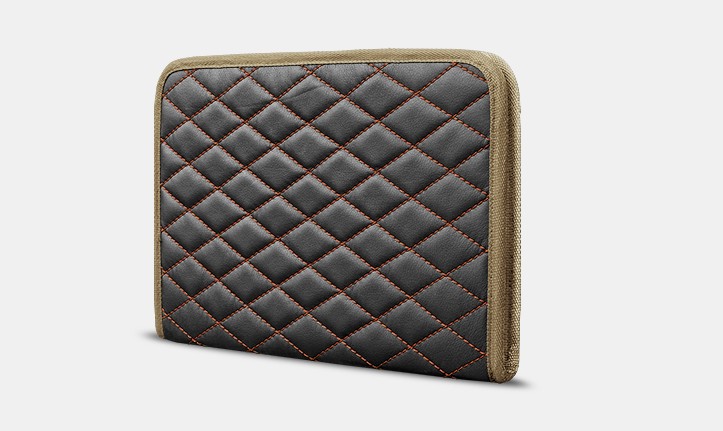 Органайзер для документов А4 от Carbag Серый с коричневой строчкой и бежевой окантовкой
Органайзер для документов А4 от Carbag Серый с коричневой строчкой и бежевой окантовкой