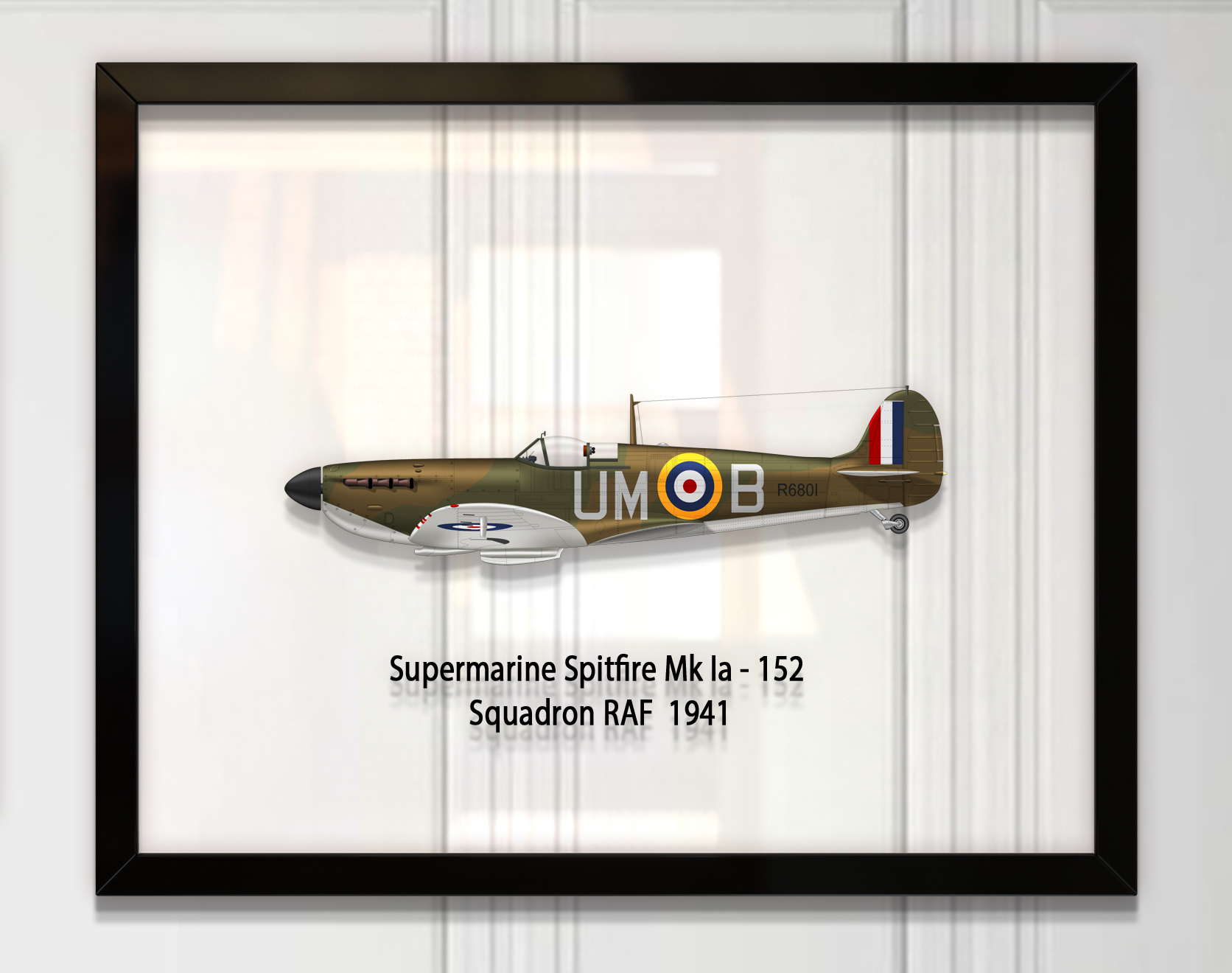 Принт на стекле Artel «Самолет Supermarine Spitfire Mk. Ia 152 Эскадрилья 1941 год» 36 x 28см
Принт на стекле Artel «Самолет Supermarine Spitfire Mk. Ia 152 Эскадрилья 1941 год» 36 x 28см