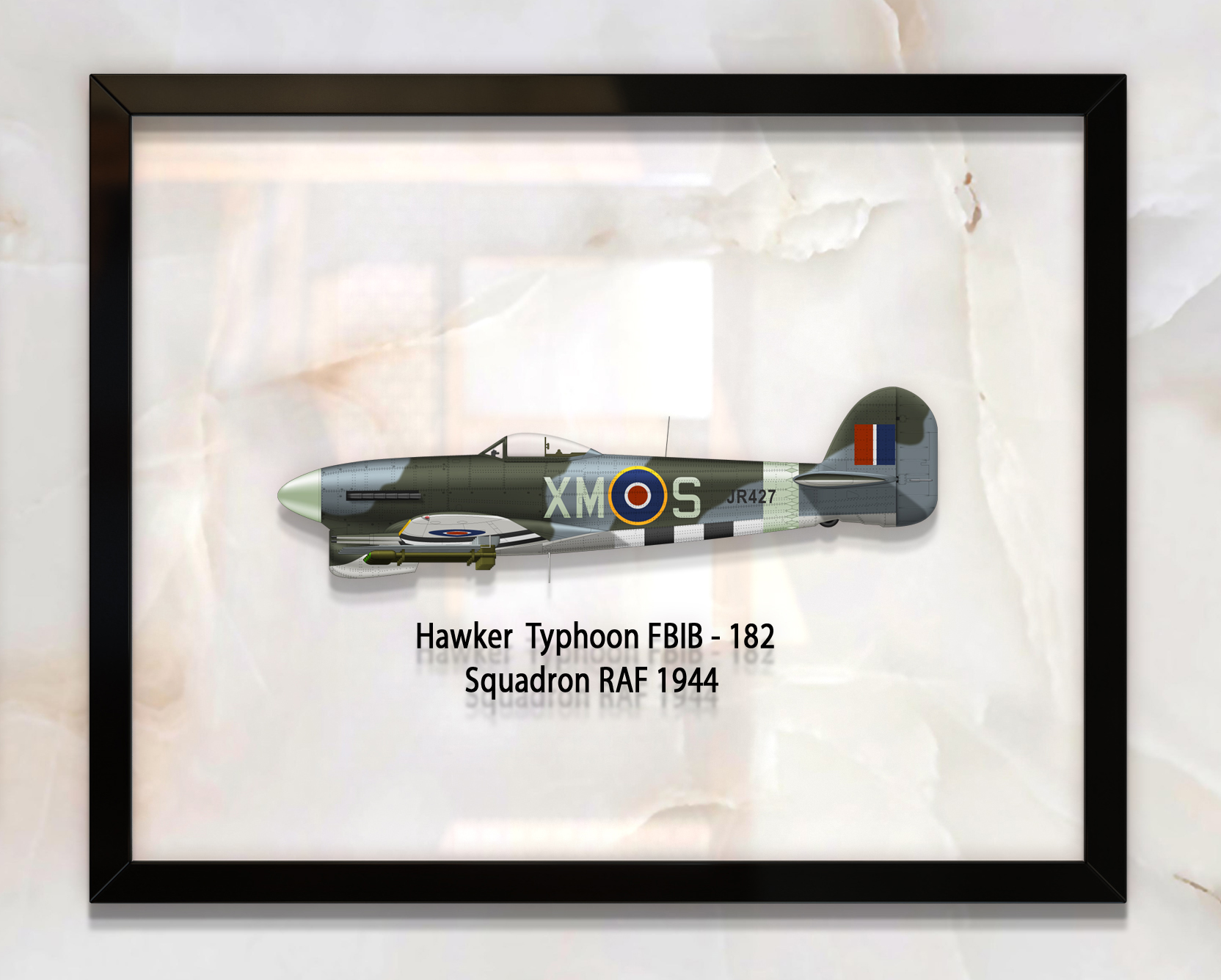 Принт на стекле Artel «Самолет Hawker Typhoon 182 Эскадрилья 1944 год» 61 x 46см
Принт на стекле Artel «Самолет Hawker Typhoon 182 Эскадрилья 1944 год» 61 x 46см