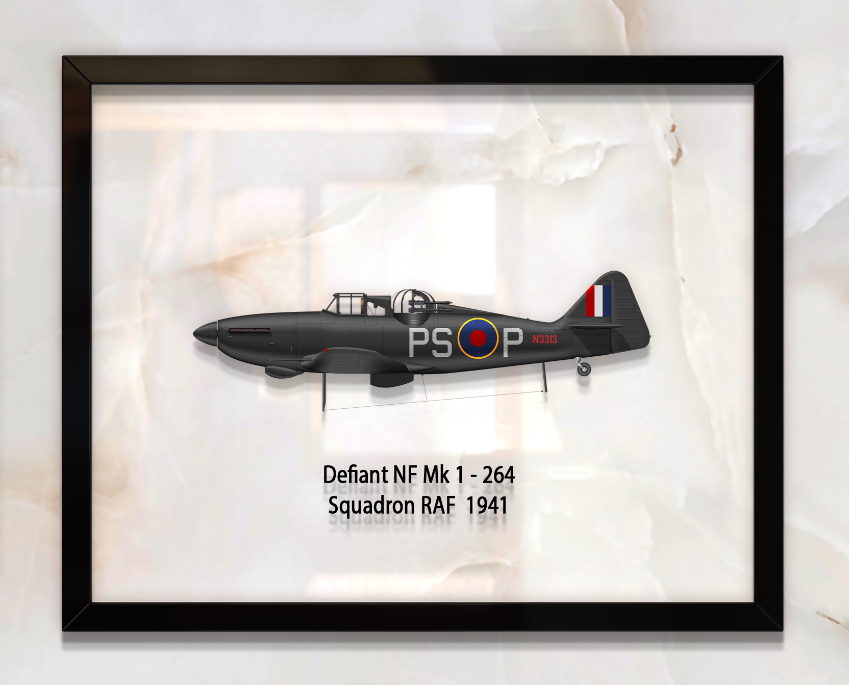 Принт на стекле Artel «Самолет Boulton Paul Defiant Mk 1 264 Эскадрилья 1941 год» 50 x 40см
Принт на стекле Artel «Самолет Boulton Paul Defiant Mk 1 264 Эскадрилья 1941 год» 50 x 40см