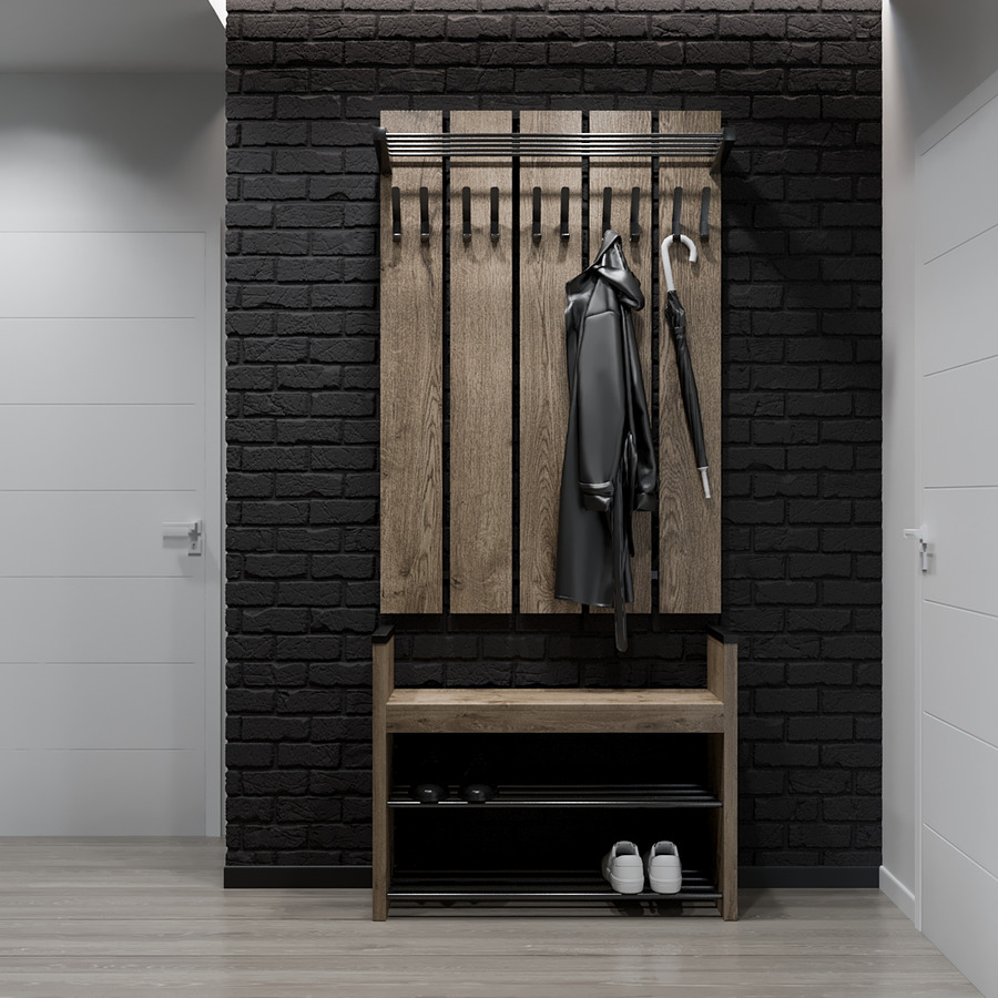 Прихожая Fenster Картель 3 Черная ДСП Аликанте
Прихожая Fenster Картель 3 Черная ДСП Аликанте