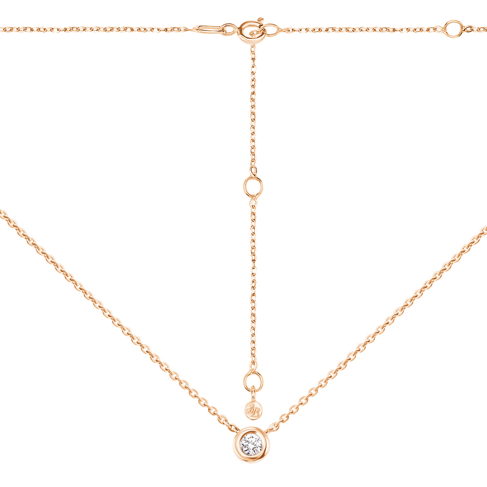 Колье из красного золота с завальцованным кристаллом Swarovski 000132276 40 размера
Колье из красного золота с завальцованным кристаллом Swarovski 000132276 40 размера