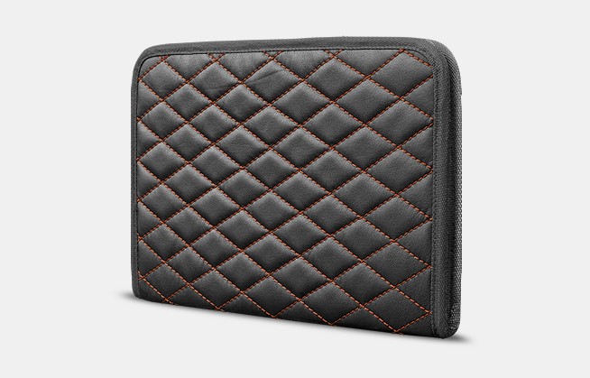 Органайзер для документов А4 от Carbag Серый с коричневой строчкой и серой окантовкой
Органайзер для документов А4 от Carbag Серый с коричневой строчкой и серой окантовкой