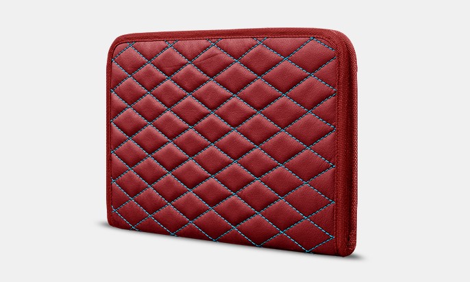 Органайзер для документов А4 от Carbag Красный с бирюзовой строчкой и красной окантовкой
Органайзер для документов А4 от Carbag Красный с бирюзовой строчкой и красной окантовкой