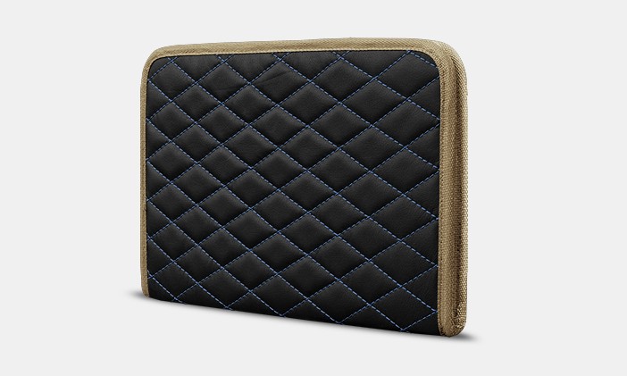 Органайзер для документов А4 от Carbag Черный с синей строчкой и бежевой окантовкой
Органайзер для документов А4 от Carbag Черный с синей строчкой и бежевой окантовкой