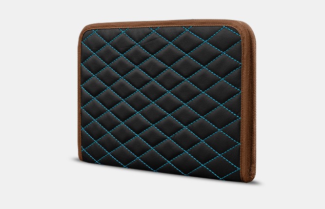 Органайзер для документов А4 от Carbag Черный с бирюзовой строчкой и коричневой окантовкой
Органайзер для документов А4 от Carbag Черный с бирюзовой строчкой и коричневой окантовкой