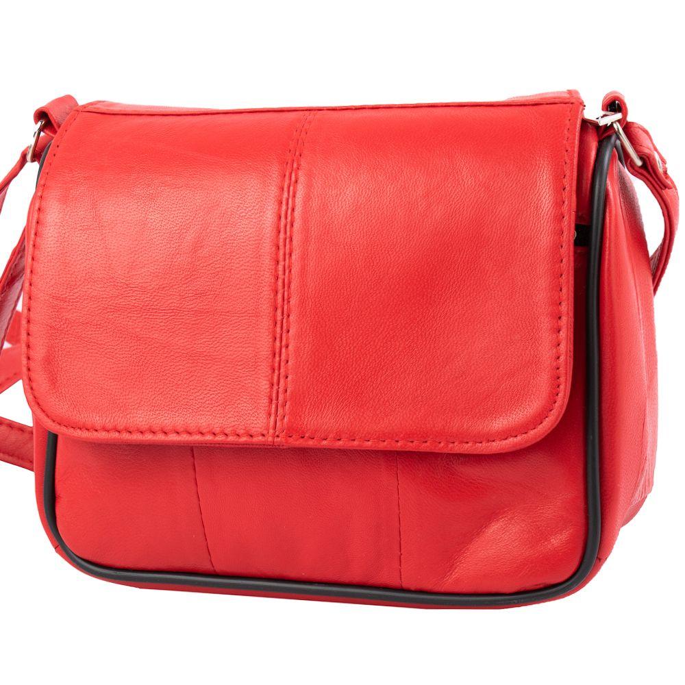Кожаная сумка-почтальонка женская TuNoNa 19х14,5х8 см Красный
Кожаная сумка-почтальонка женская TuNoNa 19х14,5х8 см Красный