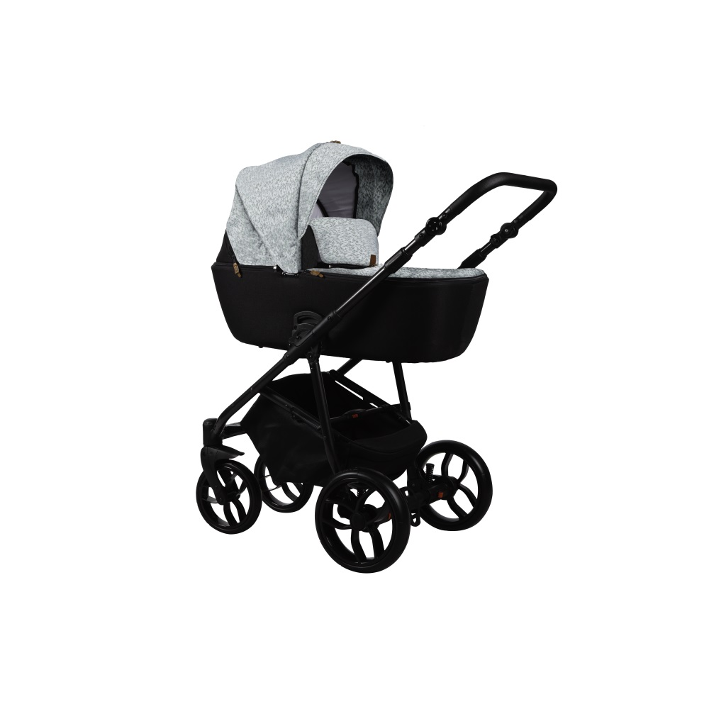 Коляска универсальная 2 в 1 Baby Merc La Noche LN/03B Черный/Серый с системой анти-шок + дождевик, москитная сетка и сумка для мамы
Коляска универсальная 2 в 1 Baby Merc La Noche LN/03B Черный/Серый с системой анти-шок + дождевик, москитная сетка и сумка для мамы