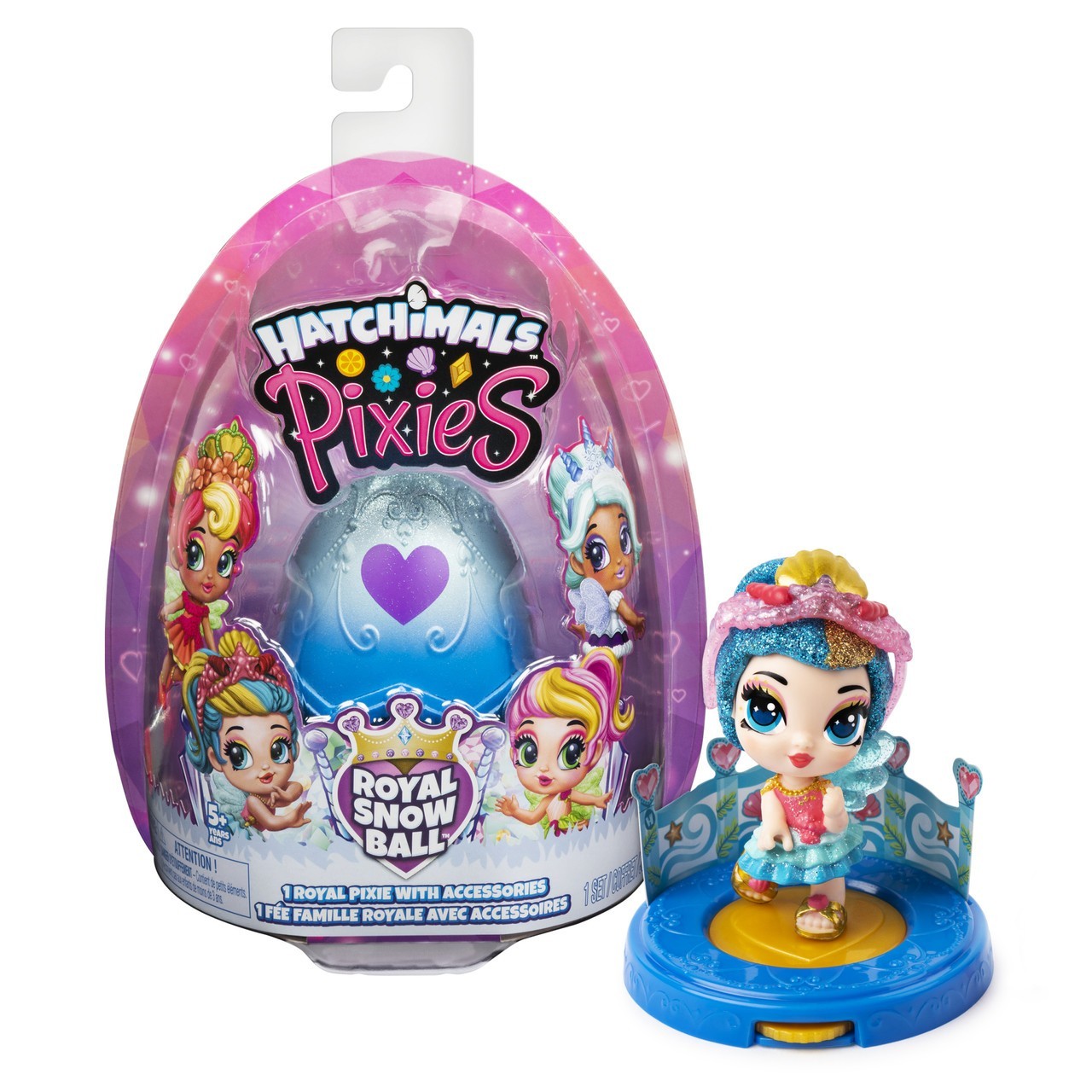 Лялька Hatchimals Pixies Royal Snow Ball Казкова фея Піксис, Синій (6054845) (64098BE4)
Лялька Hatchimals Pixies Royal Snow Ball Казкова фея Піксис, Синій (6054845) (64098BE4)