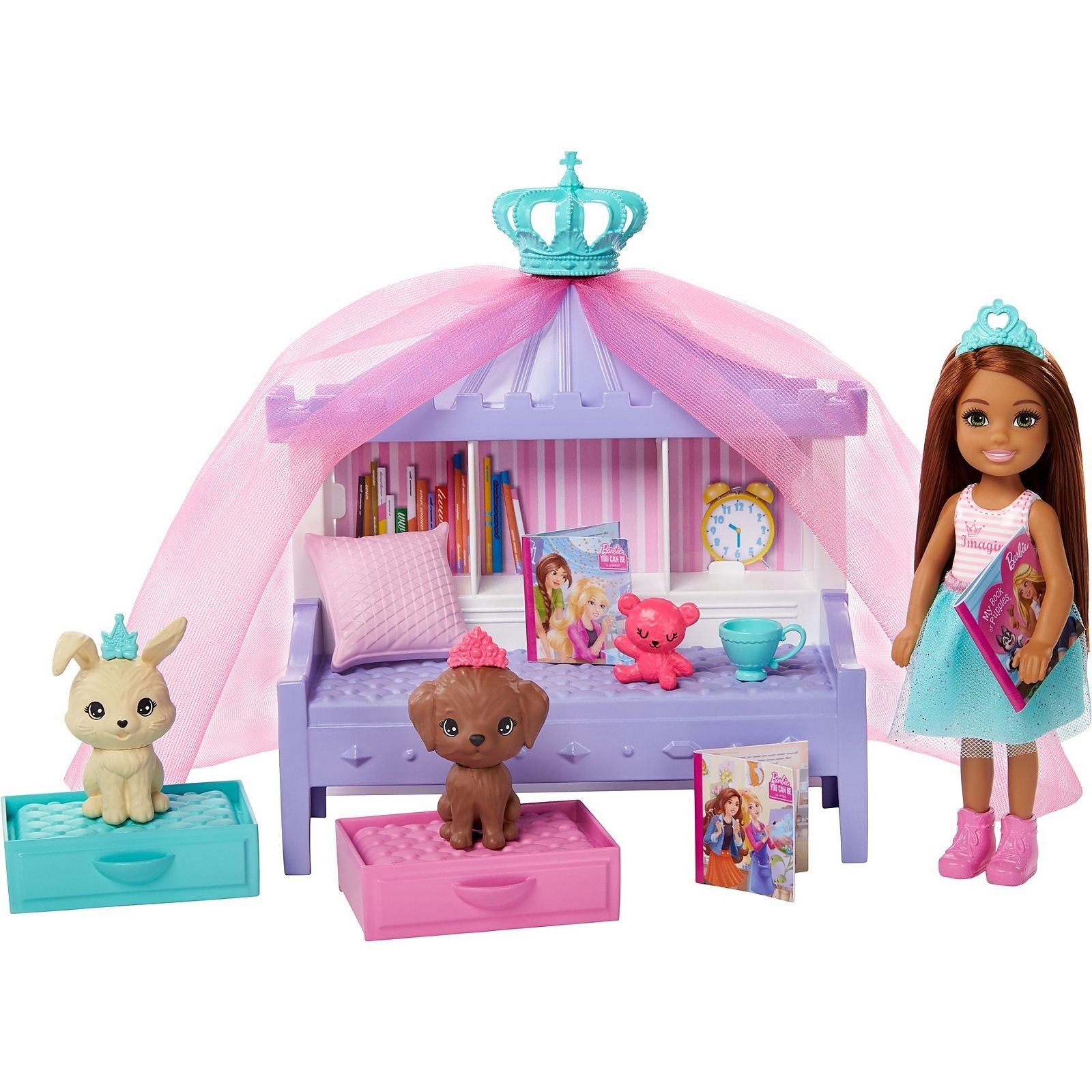 Ігровий набір Barbie Princess Adventure Chelsea Серія клуб Челсі (GML74) (B084BRVP5Z)
Ігровий набір Barbie Princess Adventure Chelsea Серія клуб Челсі (GML74) (B084BRVP5Z)