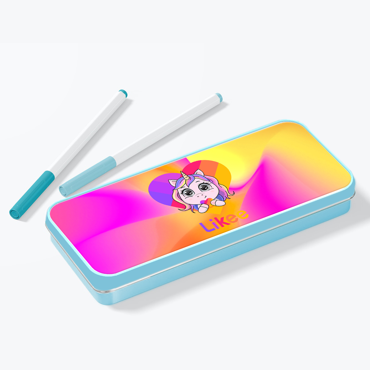 Пенал школьный металлический Лайки Единорог (Likee Unicorn) (34408-1593-2) Голубой
Пенал школьный металлический Лайки Единорог (Likee Unicorn) (34408-1593-2) Голубой